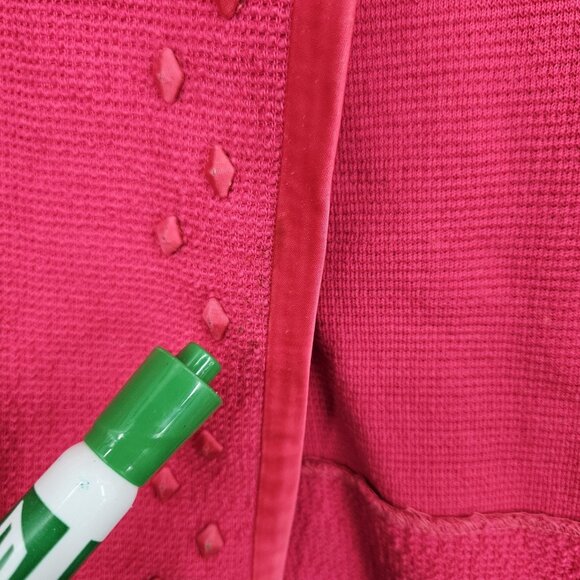 Vintage Amy Adams Knits Skirt Suit Womens Medium Studded Jacket Skirt Set 80s - Picture 4 of 16